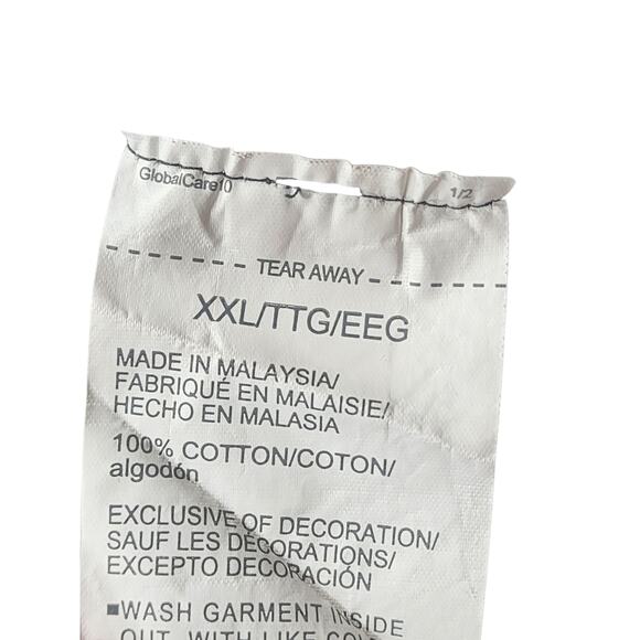 Under Armour Project Rock Hoodie Men XXL Bull Skull Graphic Short Sleeve Loose - Picture 9 of 16